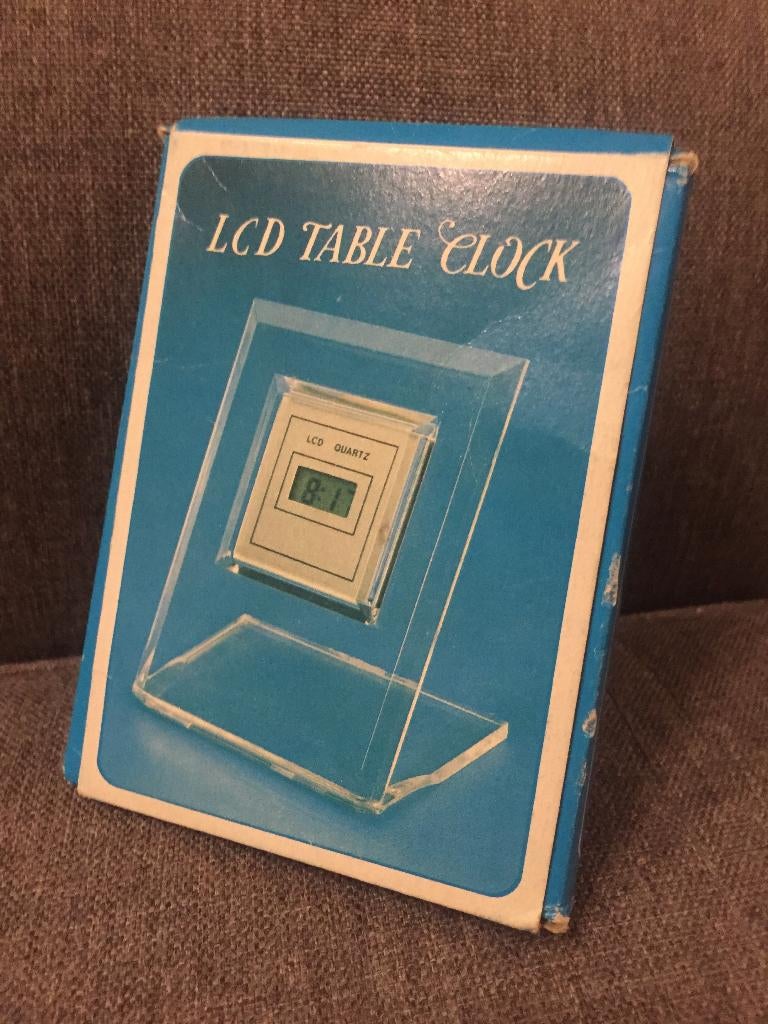 LCD Table clock Hemiksem, Enlèvement ou Envoi