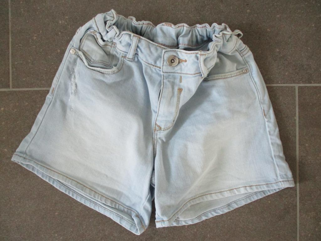 Jeansshort, maat 9/10j - 140, Zara, perfecte staat, Verzenden, Gebruikt, Zara Girls, Meisje