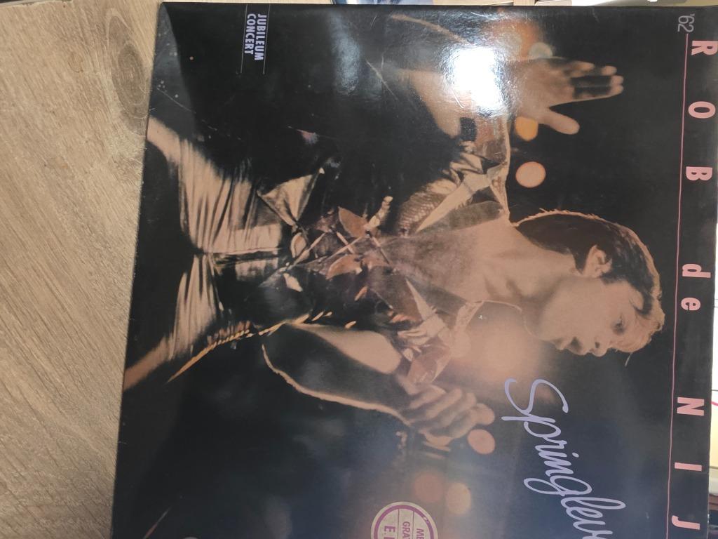 Rob de nijs  springlevend  2 lp  jubileum  concert, Ophalen of Verzenden, Zo goed als nieuw, Overige formaten, Levenslied of Smartlap