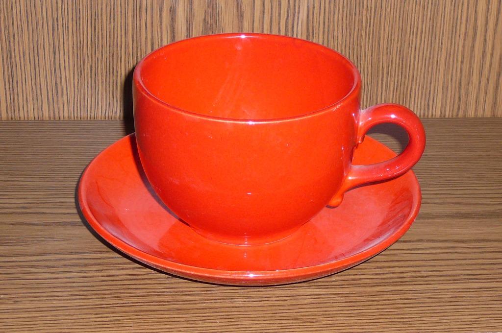 Grote rode tas met bord (m) (doos 8), Ophalen of Verzenden