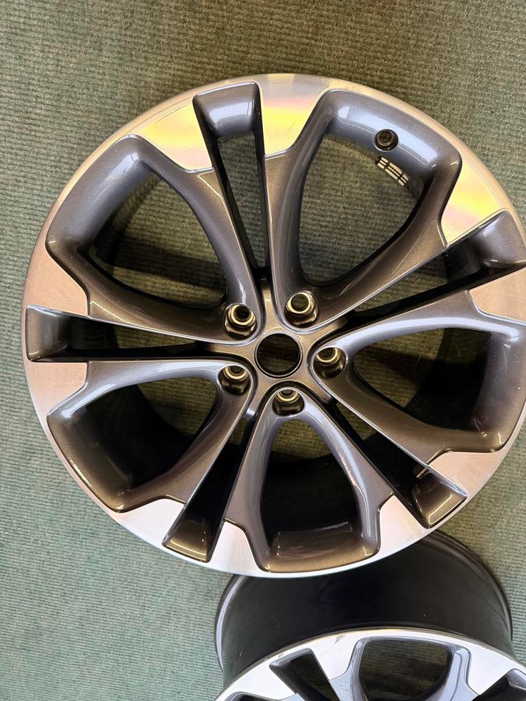 2x Originele Opel Cascada 20 inch velgen – licht beschadigd, Ophalen, Velg(en), Personenwagen, 20 inch