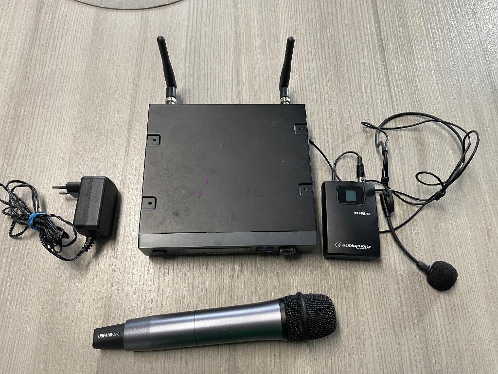 Audiophony PACK-UHF410, Enlèvement ou Envoi, Comme neuf, Autres types, Sans fil