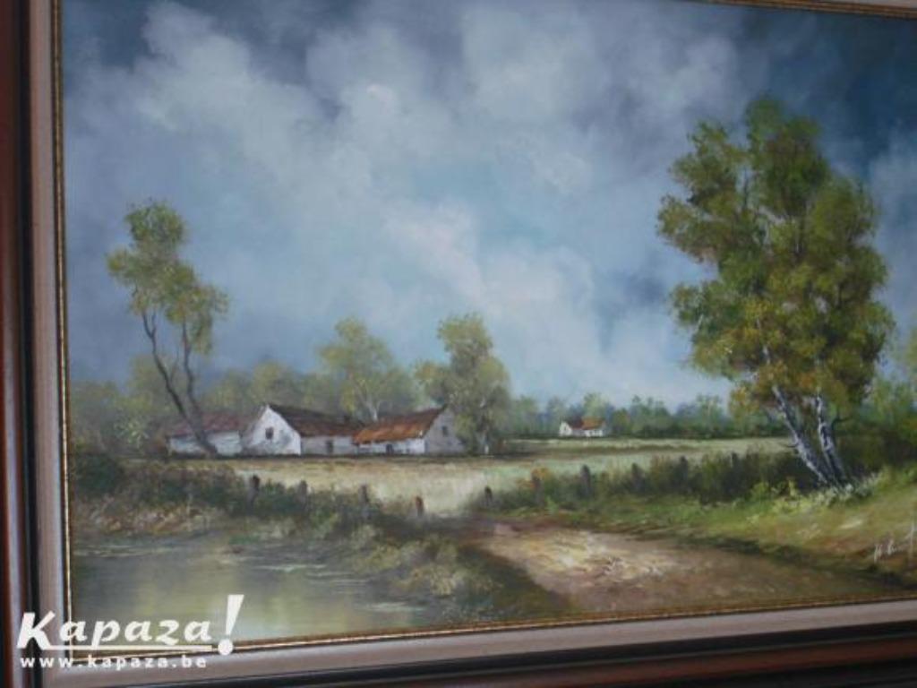 Kunst Schilderij, Antiek en Kunst, Kunst | Schilderijen | Klassiek, Ophalen