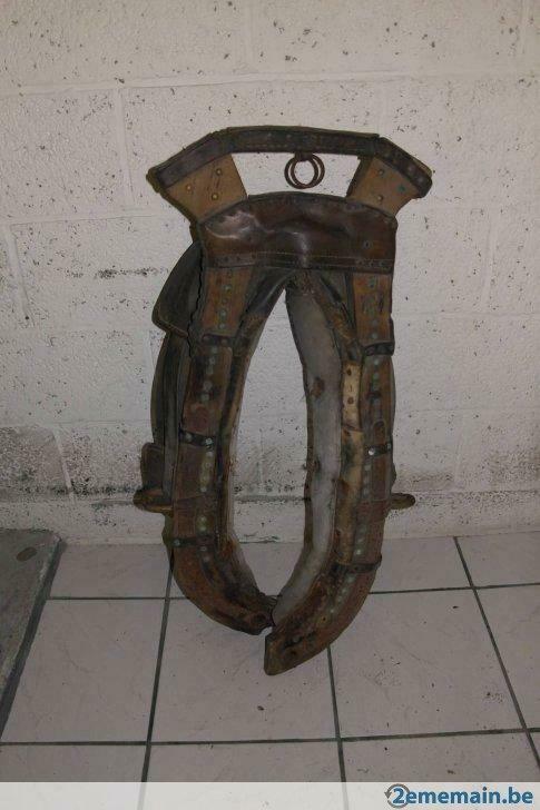 Ancien XIXème  -  Collier De Débardage (Goreau) NOUVEAU PRIX, Antiquités & Art, Enlèvement ou Envoi