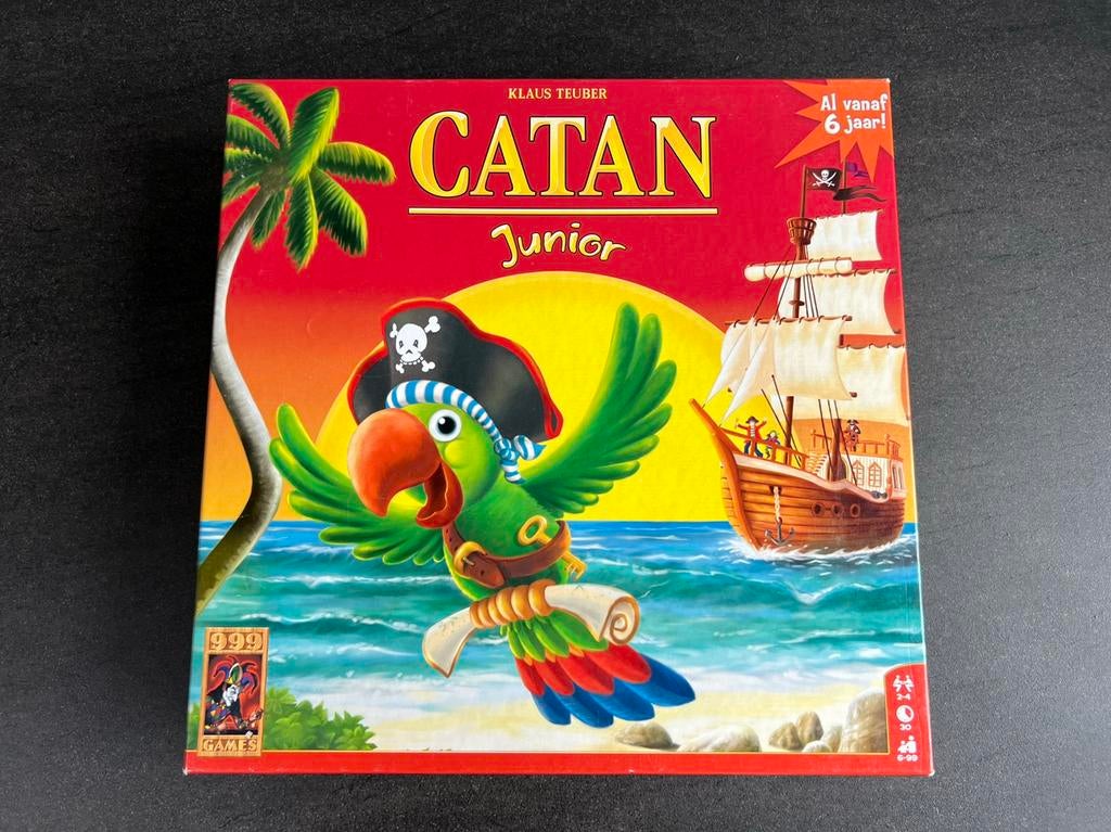 Catan Junior bordspel, Een of twee spelers, Ophalen of Verzenden, Zo goed als nieuw, 999 Games