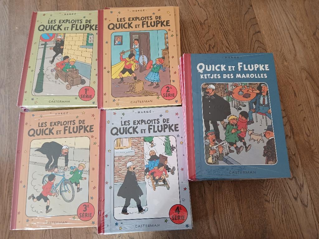 Albums Quick et Flupke (collaboration avec Le Soir), Neuf, Une BD, Enlèvement, Hergé