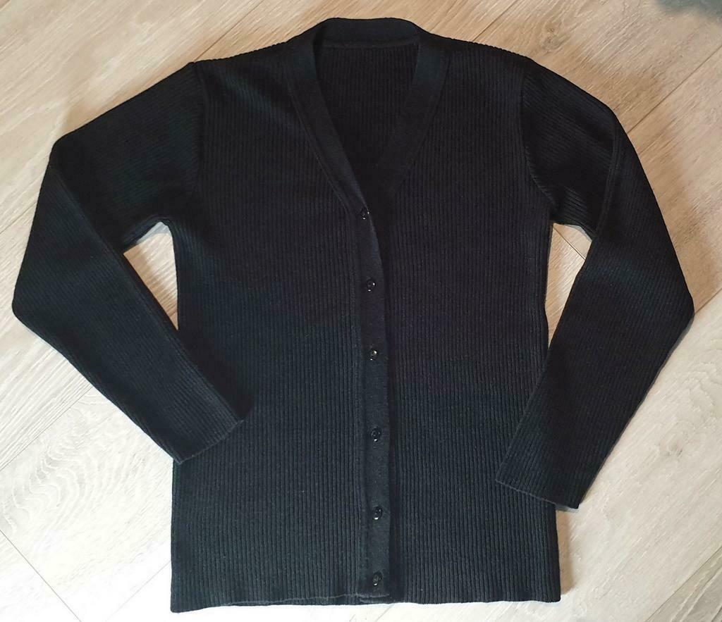 Zwart vest met lange mouwen, Kleding | Dames, Ophalen of Verzenden, Zo goed als nieuw, Maat 38/40 (M), Zwart