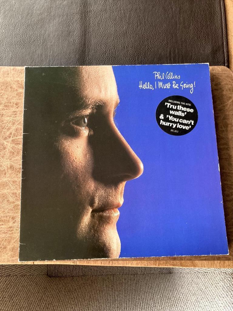 Vinyl Phil Collins – Hello, I Must Be Going!, Cd's en Dvd's, Vinyl | Pop, Ophalen of Verzenden, Gebruikt, 12 inch