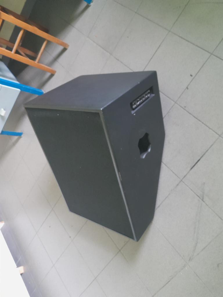 2x monitorbox 15" + 2", Audio, Tv en Foto, Luidsprekerboxen, Overige typen, Zo goed als nieuw, 120 watt of meer, Ophalen