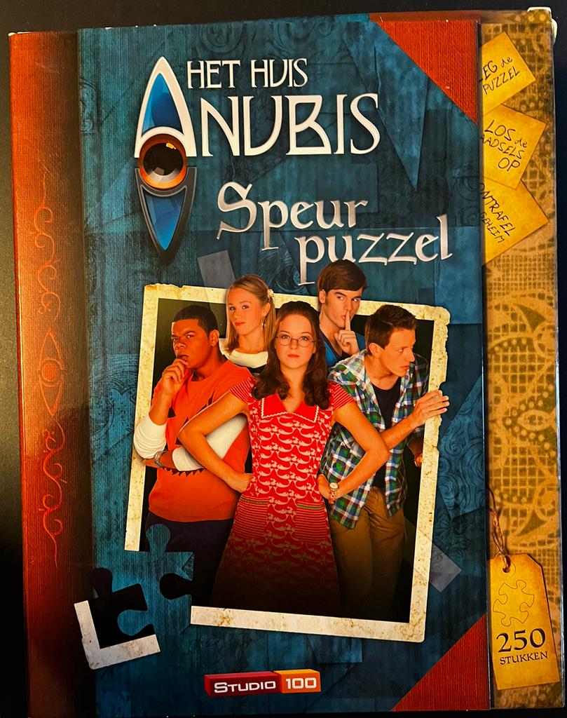 Speur puzzel - Het huis van Anubis, Hobby en Vrije tijd, Gezelschapsspellen | Overige, Ophalen of Verzenden, Zo goed als nieuw