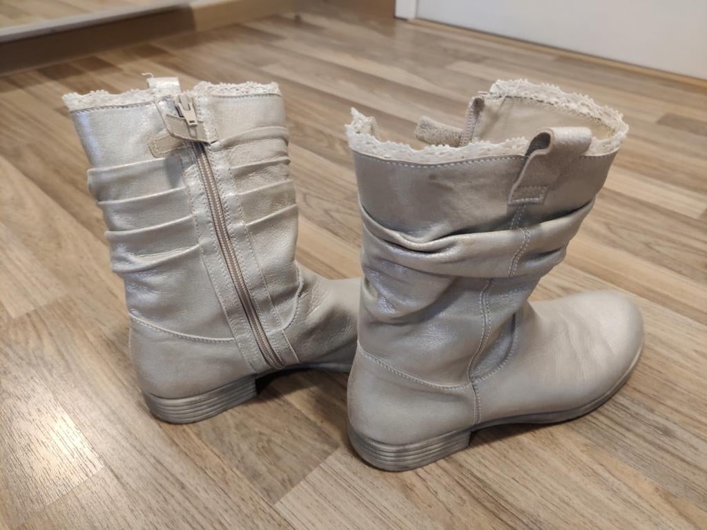 Communie laarsjes, Linea raffaelli, Lage of Enkellaarzen, Ophalen of Verzenden, Zo goed als nieuw