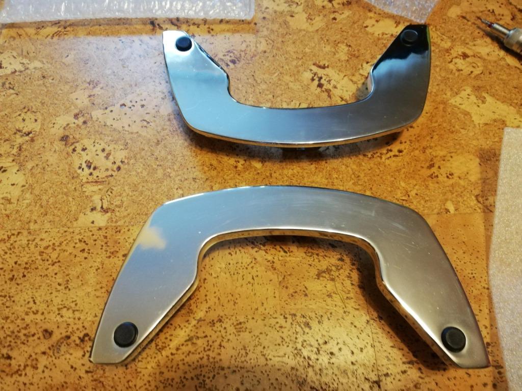 Hepco Becker C Bow Chrome fietshouders Guzzi & anderen, Motoren, Ophalen of Verzenden, Zo goed als nieuw