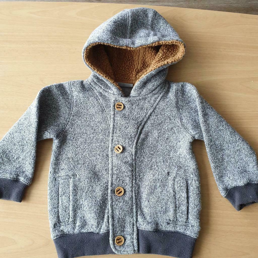Veste doublée JBC taille 86, gris, Garçon, Pull ou Veste, JBC, Comme neuf