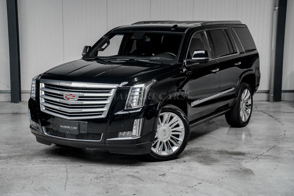 2016 Escalade SUV Platinum € 43500 +LPG 102L +2PL LVRACHT, Auto's, Automaat, 313 kW, Escalade, Adaptive Cruise Control
