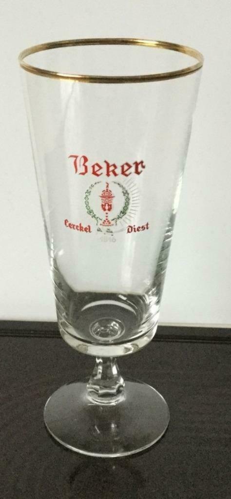Bier brouwerij glas Beker 1816 Cerckel Diest, Ophalen of Verzenden, Zo goed als nieuw, Bierglas