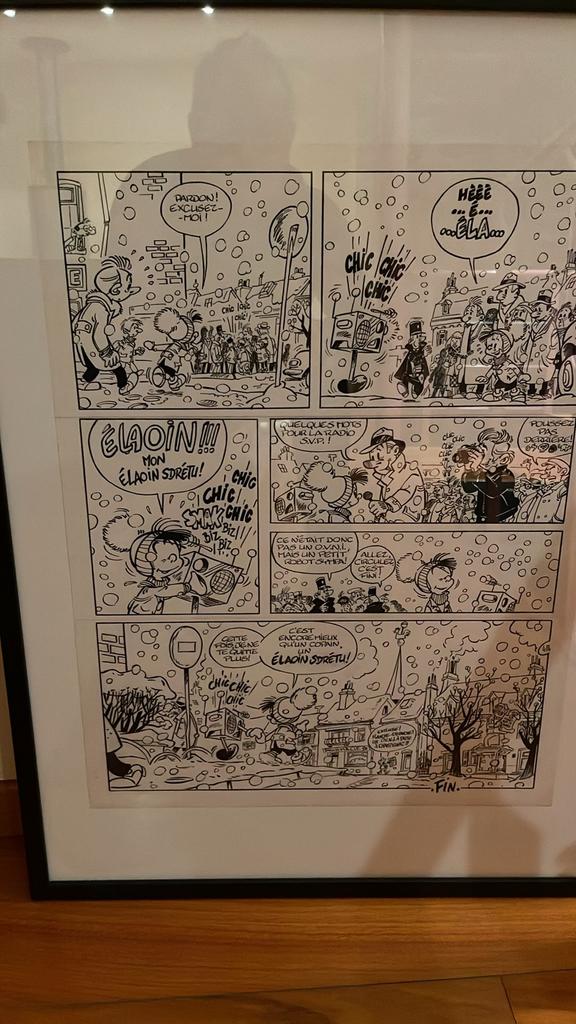 André Franquin - copie, Antiquités & Art, Enlèvement