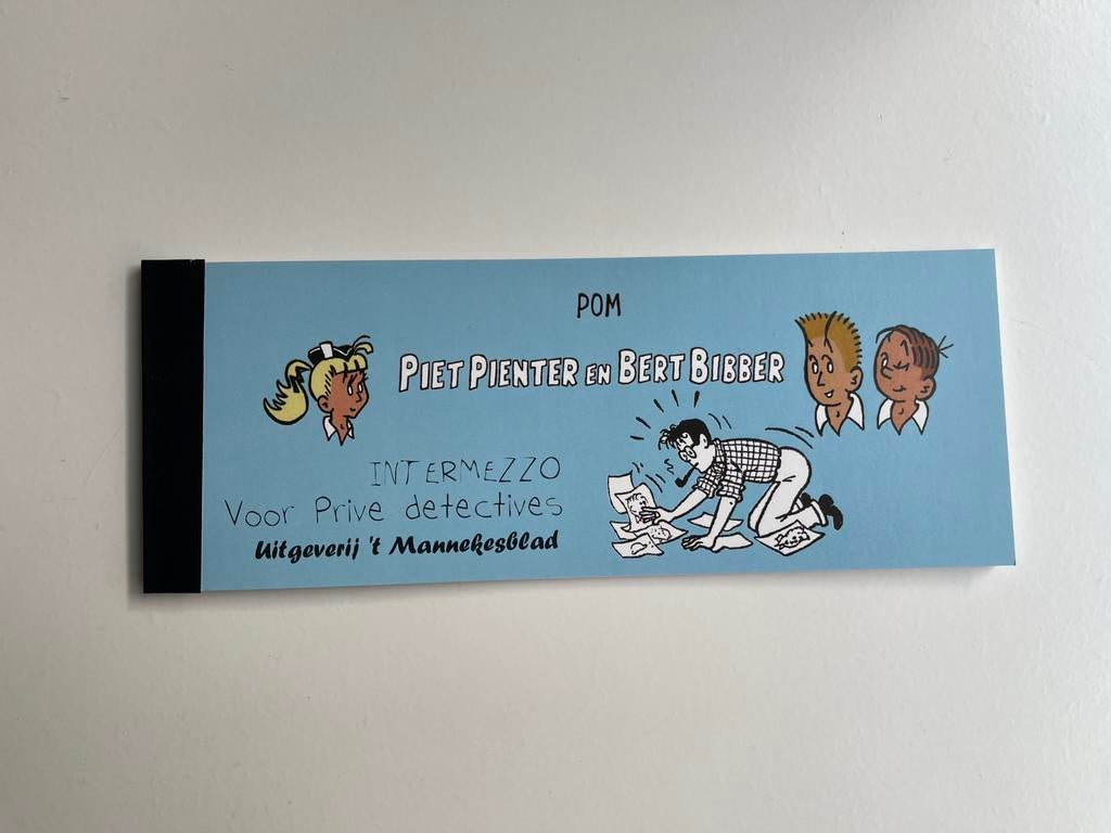 Piet pienter en bert bibber intermezzo uiterst zeldzaam, Eén stripboek, Ophalen of Verzenden, Nieuw