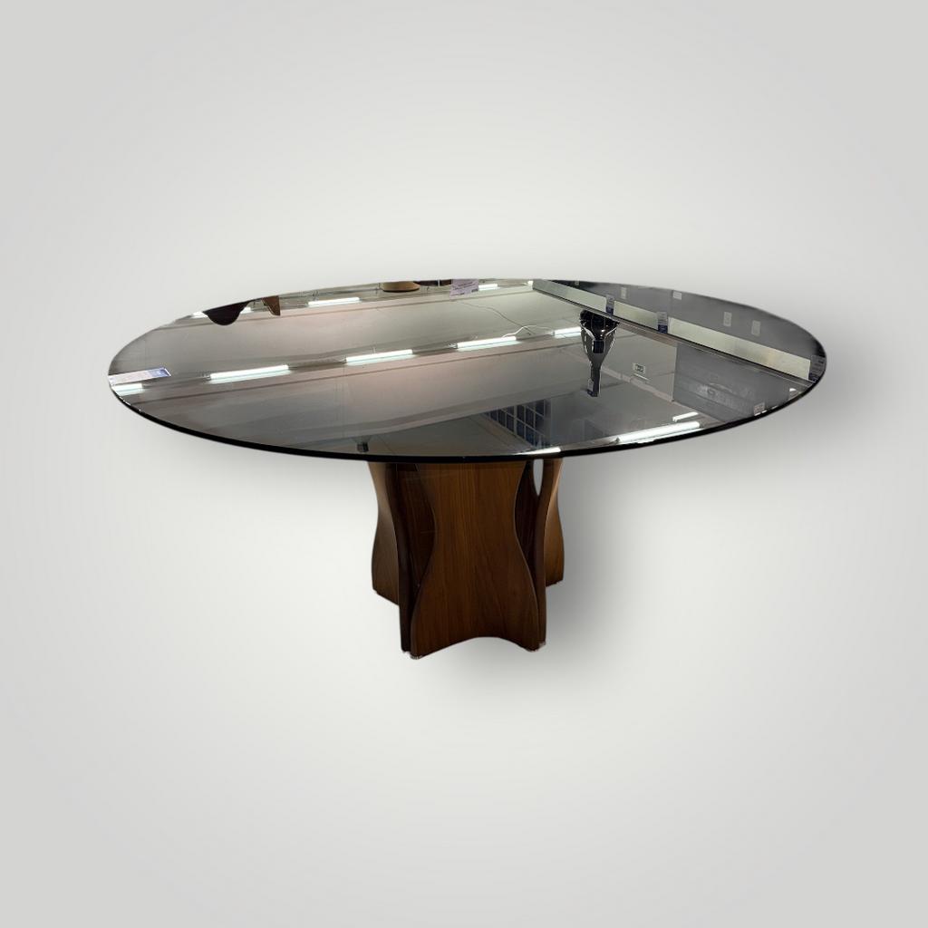 Table de salle a manger, Enlèvement, Comme neuf, Teck