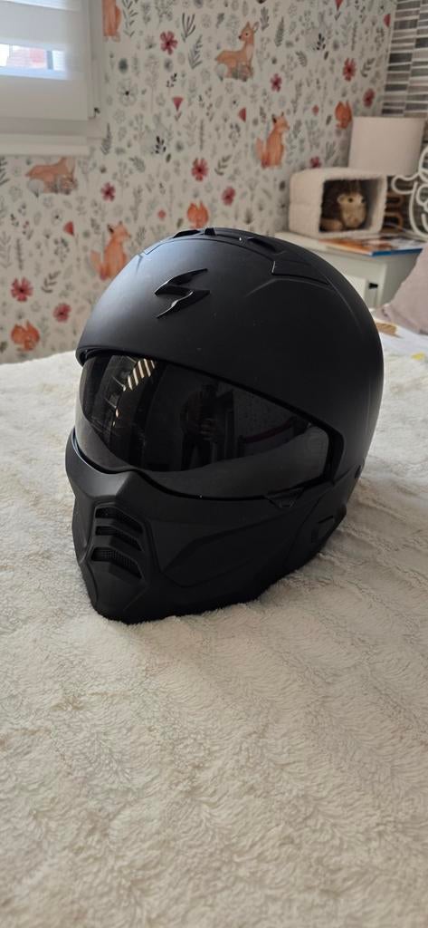 Casque moto Scorpion très peu servi, Ophalen
