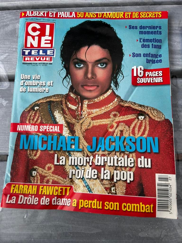 Ciné revue de 1 /7 /2009  de Michael Jackson, Ophalen of Verzenden, Gelezen