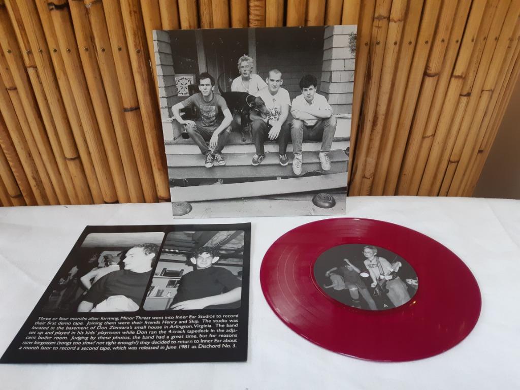 7"/45T Minor Threat „first demotape” Dischord Records 2003, Ophalen of Verzenden, Zo goed als nieuw