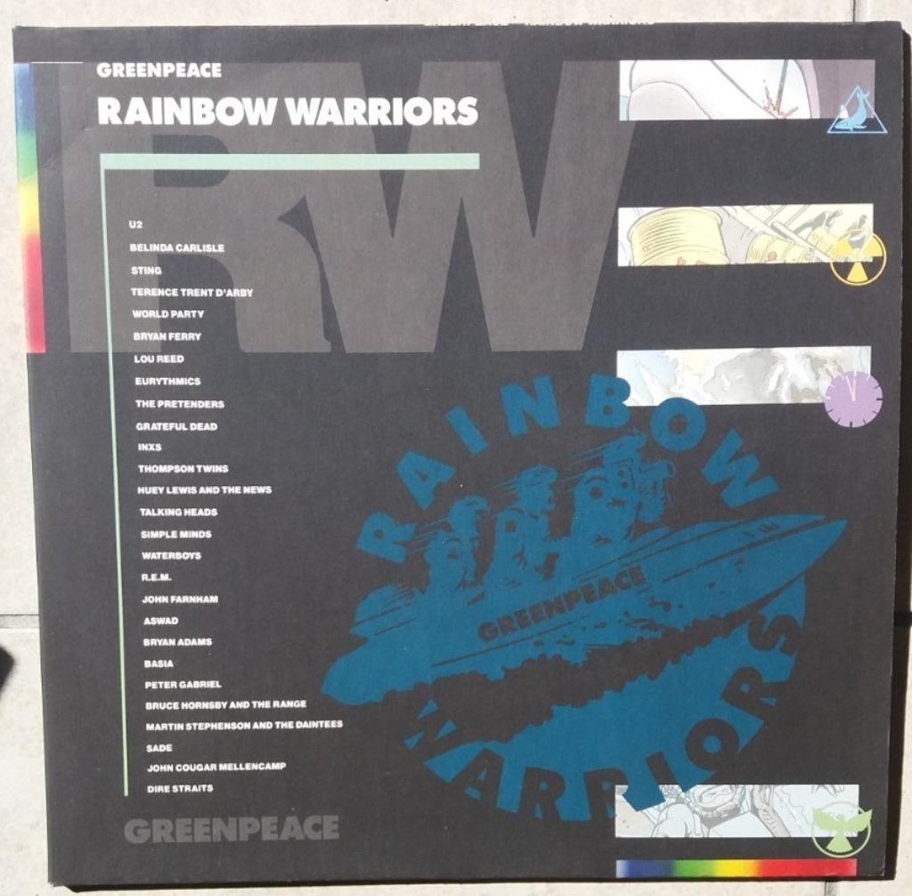 Greenpeace : double 33T 'rainbow warriors' (1987), Ophalen of Verzenden