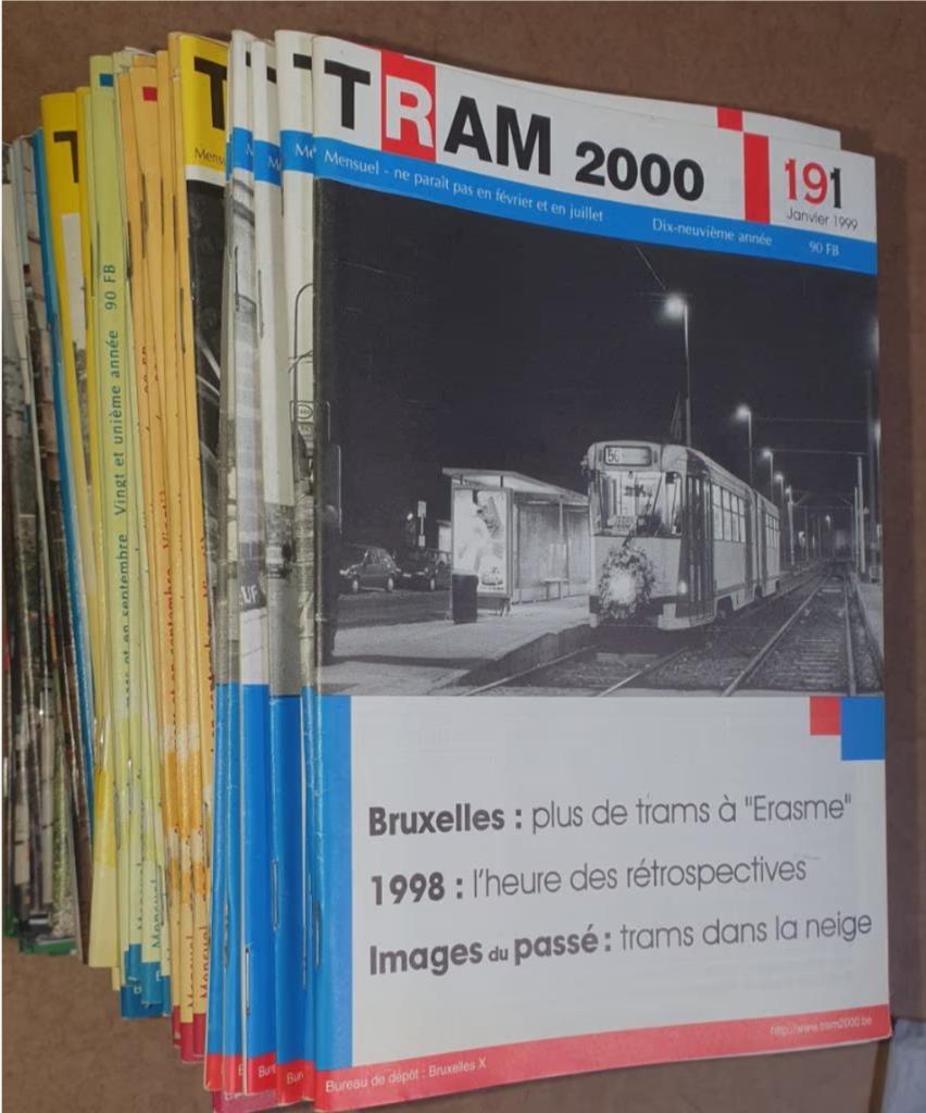 Magazine Tram 2000 (191-290), Collections, Trains & Trams, Utilisé, Tram, Enlèvement ou Envoi