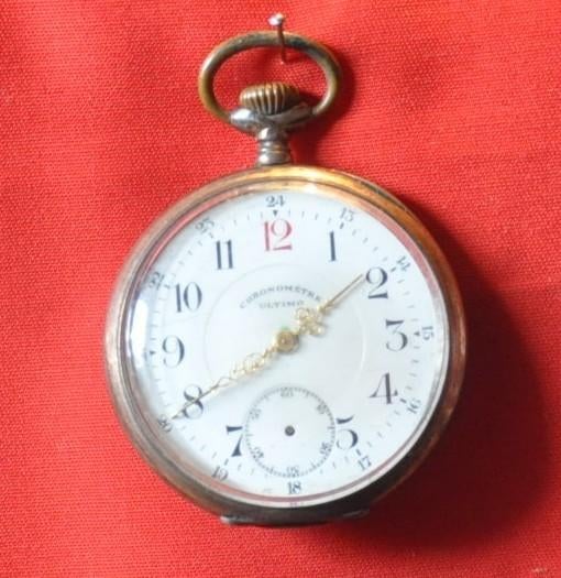 montre gousset a restaurer ou pour pieces (11), Collections, Enlèvement ou Envoi, Utilisé