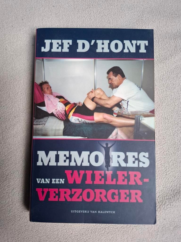 J. D'Hont - Memoires van een wielerverzorger, Ophalen of Verzenden, Zo goed als nieuw, J. D'Hont