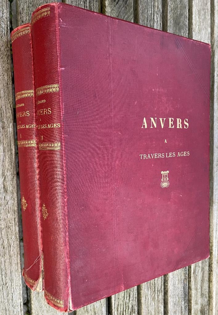 Boek antiek over Antwerpen, Boeken, Gelezen, 19e eeuw, Génard P., Ophalen of Verzenden