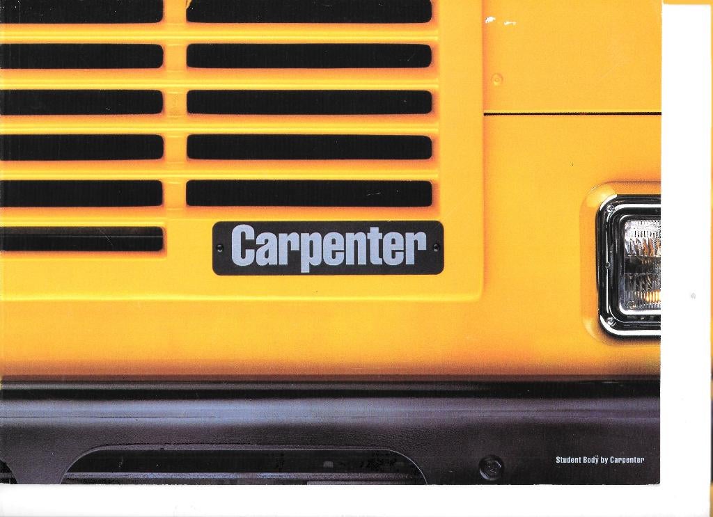 CARPENTER  Schoolbus, Enlèvement ou Envoi, Comme neuf, Autres marques