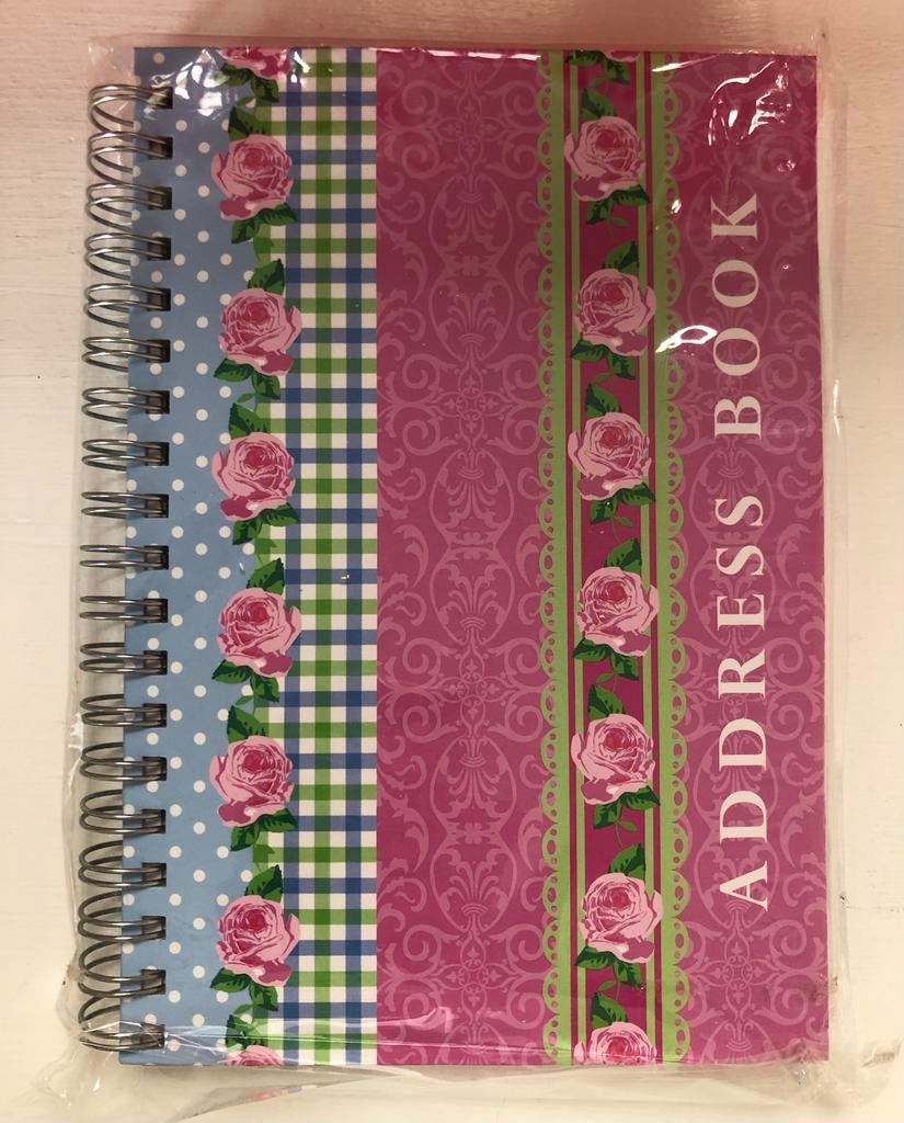 nieuw adresboekje roze met bloemen, Diversen, Ophalen of Verzenden, Nieuw