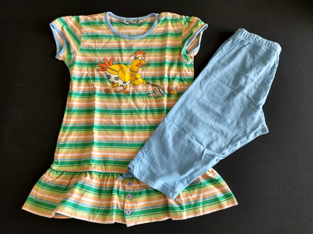Gestreepte zomerpyjama - Woody - 6 jaar, Nacht- of Onderkleding, Gebruikt, Meisje, Ophalen of Verzenden