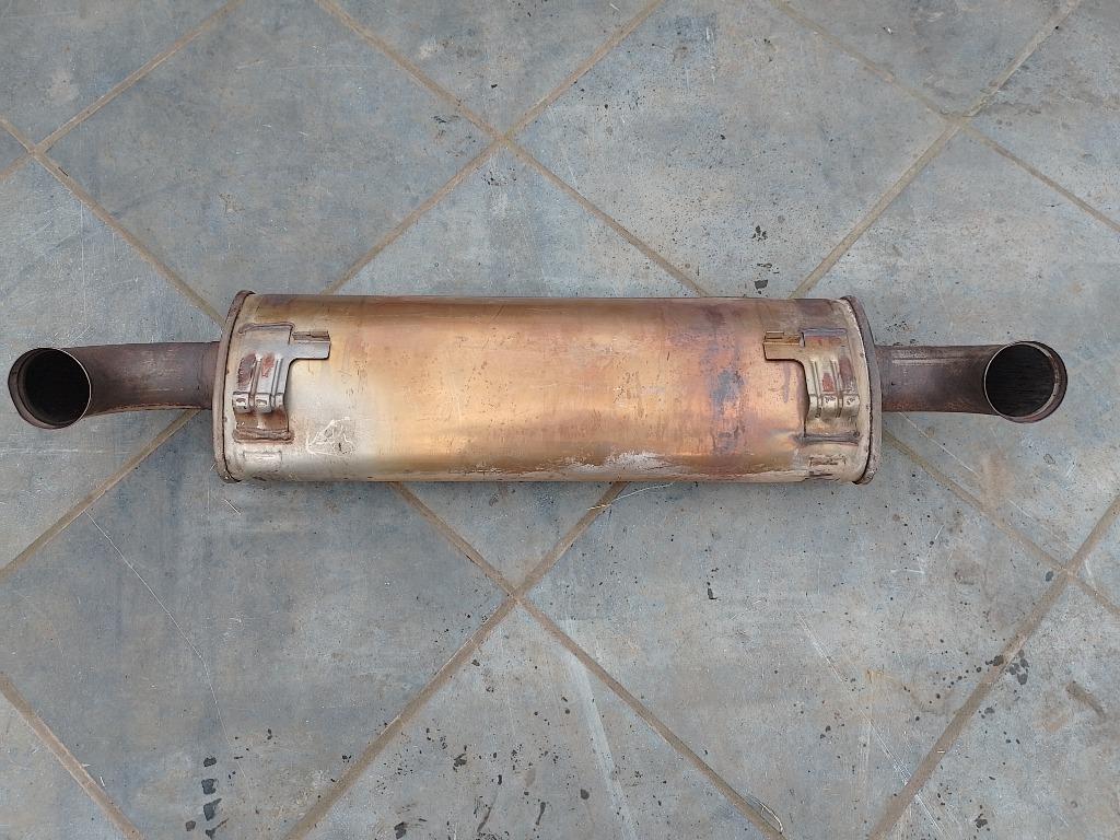 originele centrale knalpot Porsche 911 type 964, Auto-onderdelen, Ophalen of Verzenden, Gebruikt, Porsche