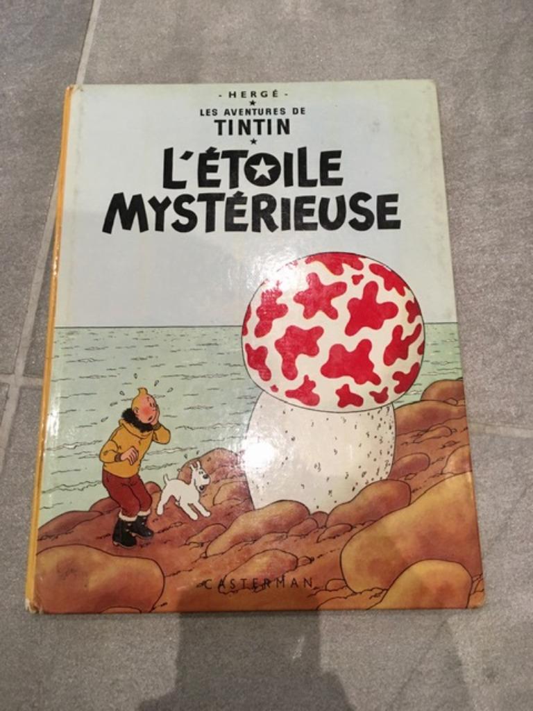 BD TINTIN - L'étoile mystérieuse B39 - 1970/71, Enlèvement ou Envoi