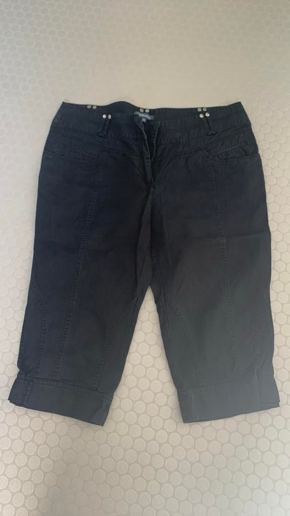 Kuitbroek Terre Bleue maat 46, Kleding | Dames, Broeken en Pantalons, Terre Bleue, Zwart, Maat 46/48 (XL) of groter, Ophalen of Verzenden