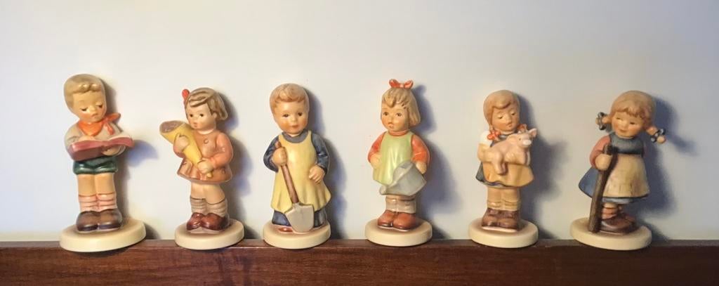 6 Hummels, puntgaaf, Antiek en Kunst, Ophalen of Verzenden