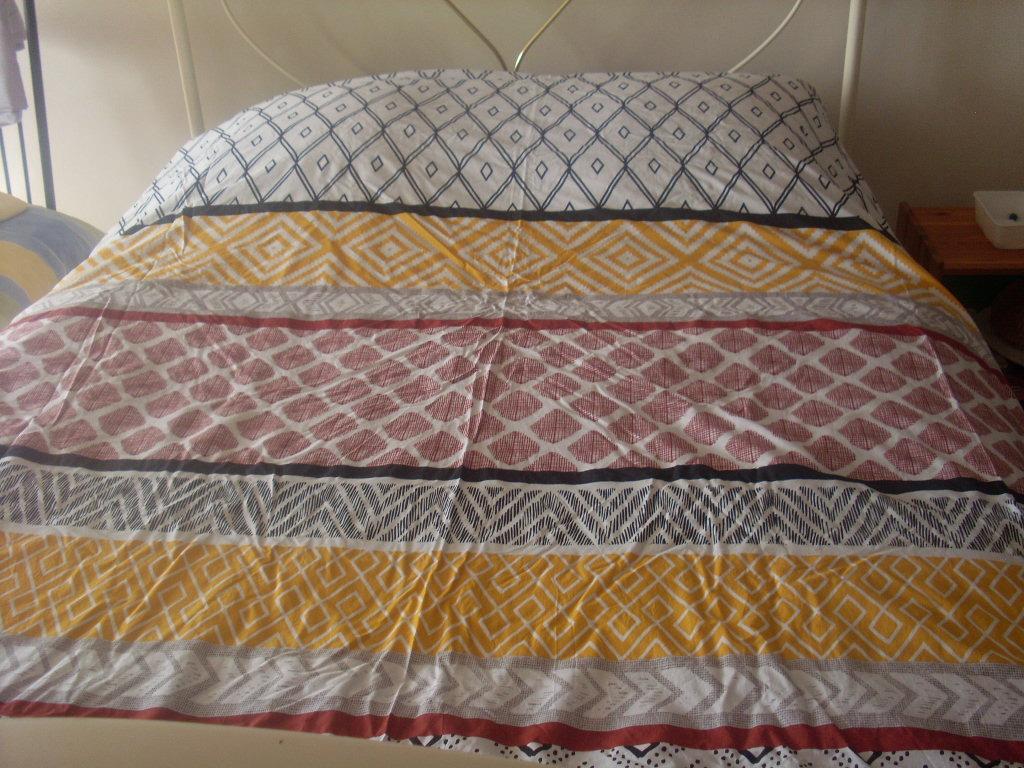 housse couette 220 sur 240 + 2 taies, Enlèvement, Neuf, Deux personnes, Housse de couette