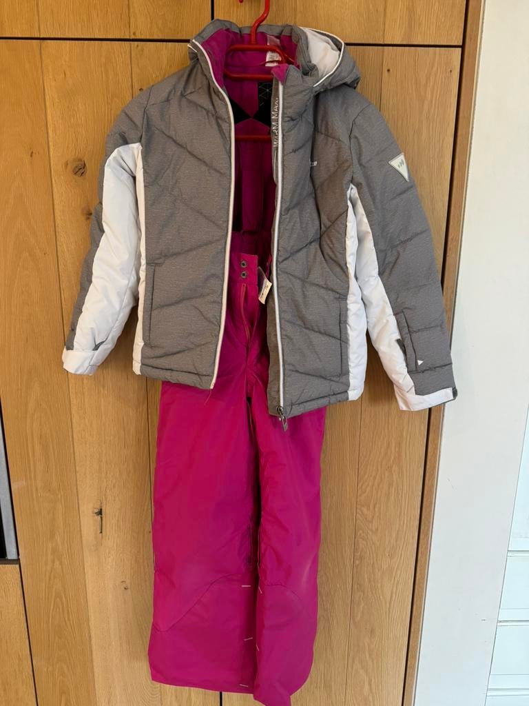 Ski/Snowboard jas en broek kids 8 jaar, Ophalen of Verzenden, Gebruikt, Ski
