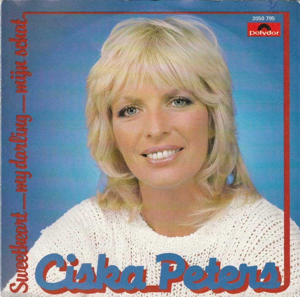 45T: Ciska Peters: Sweetheart my darling mijn schat, Ophalen of Verzenden, Overige formaten