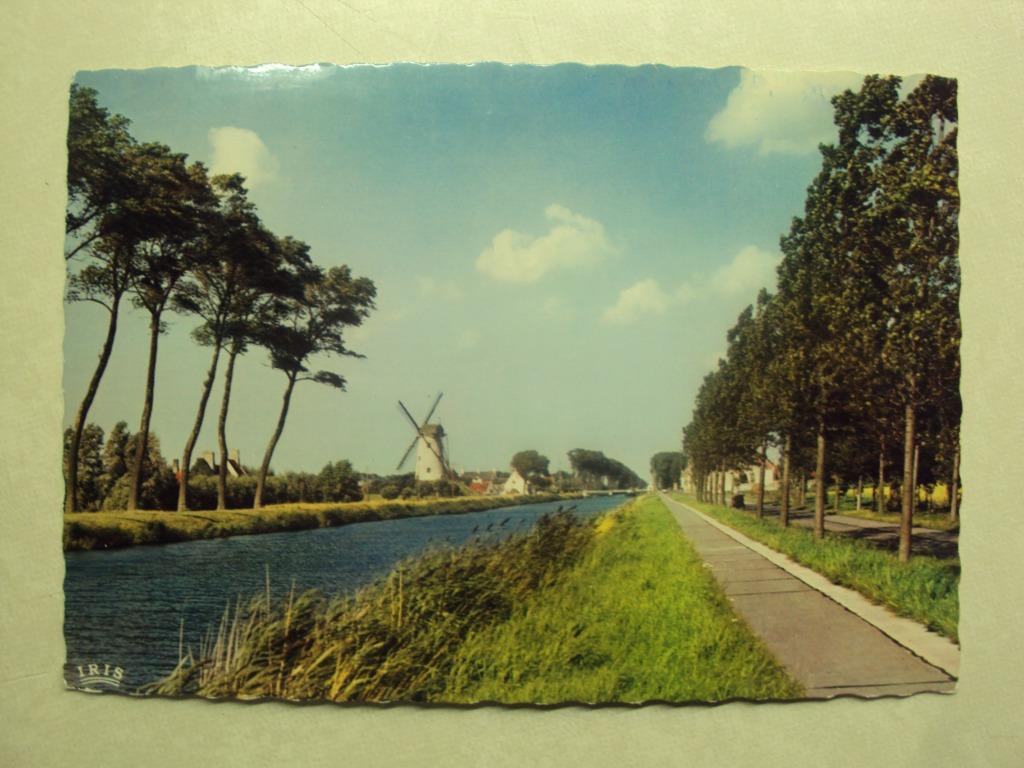 46830 - DAMME - DE MOLEN EN KANAAL BRUGGE-SLUIS, Verzamelen, Verzenden