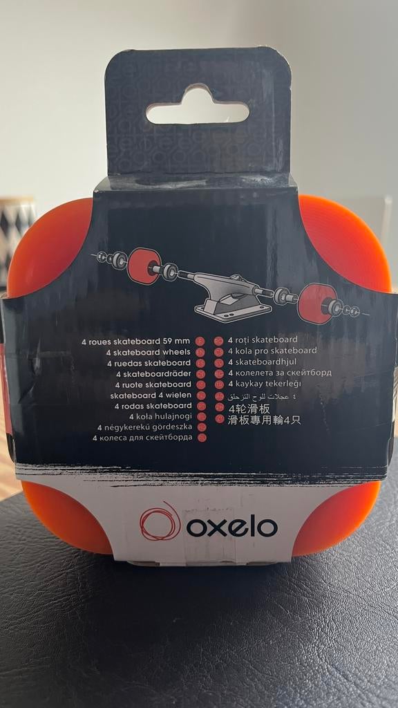 Skateboard reservewielen (4), Ophalen, Zo goed als nieuw, Skateboard