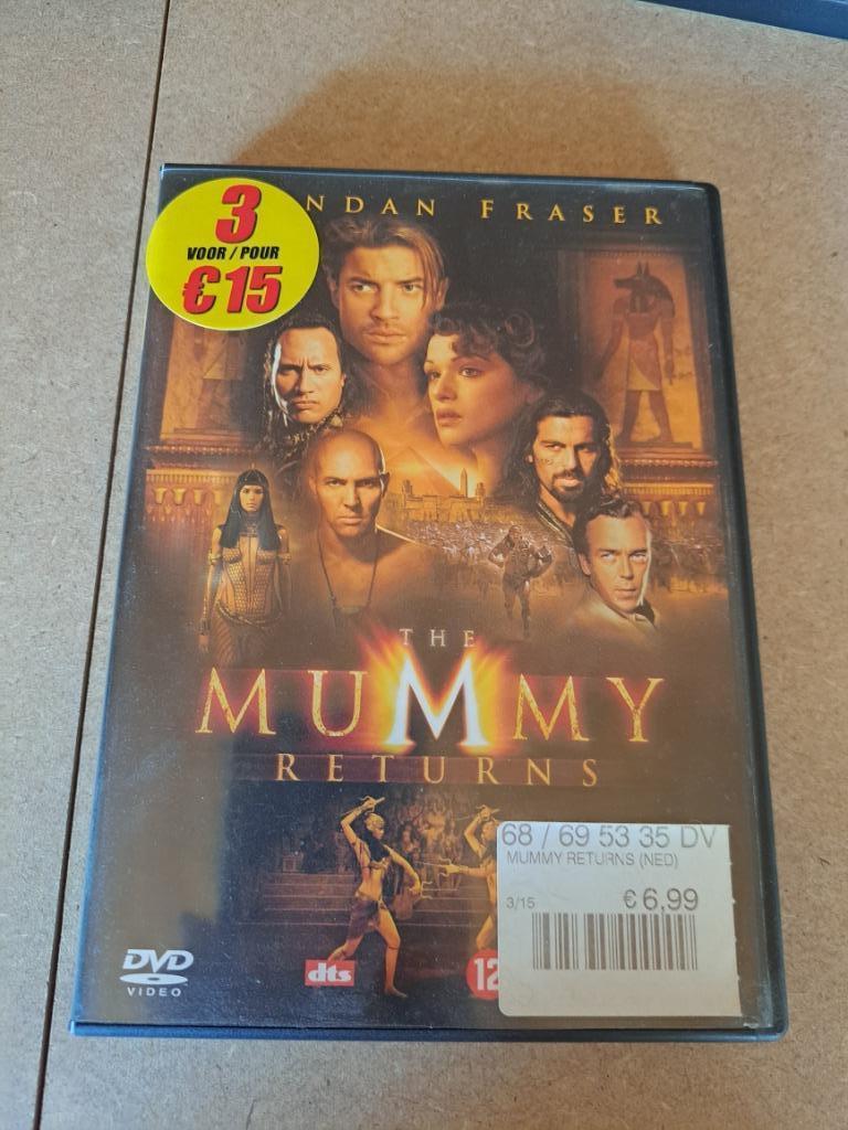 DVD The Mummy returns, Ophalen, Zo goed als nieuw, Actiethriller