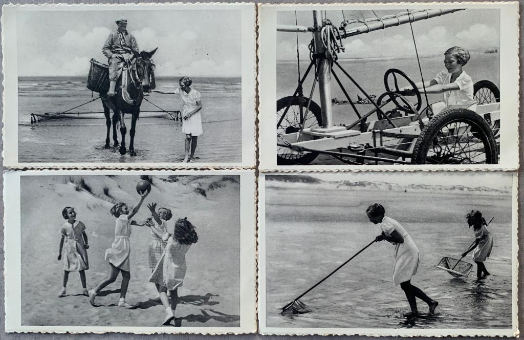"prinses Josephine-Carlotte aan de Belgische kust", Verzamelen, Ophalen of Verzenden, 1920 tot 1940, Ongelopen, Overige thema's