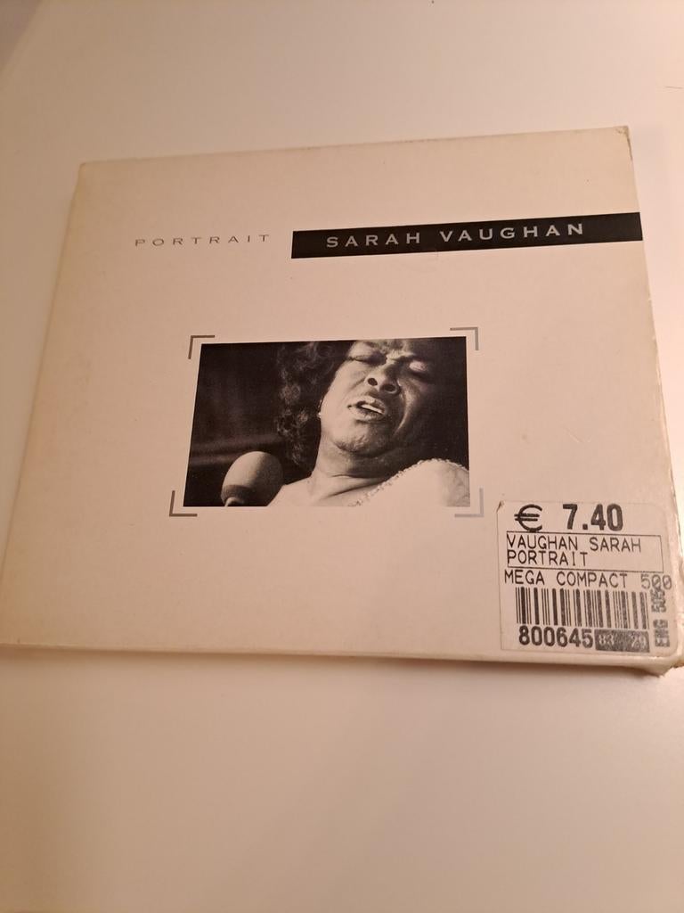 Sarah Vaughan ; portrait sur CD, Enlèvement ou Envoi, Utilisé, Jazz
