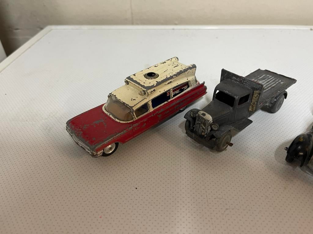 Dinky corgi toys lot 4x, Ophalen of Verzenden, Zo goed als nieuw, Corgi