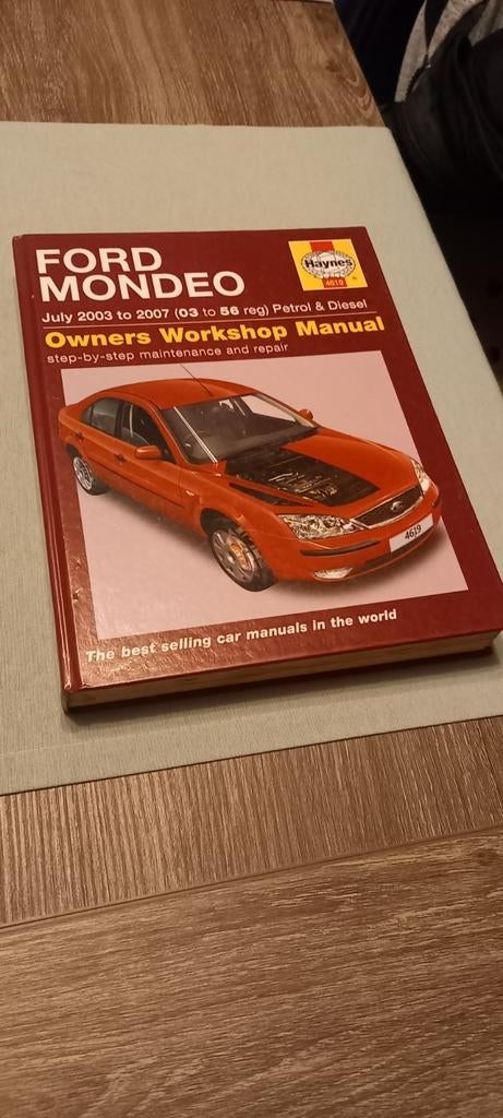 Ford Mondeo haynes manual vraagbaak 2003/2007, Auto diversen, Handleidingen en Instructieboekjes, Ophalen of Verzenden
