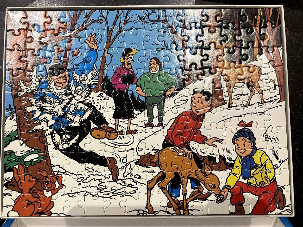Puzzel Suske en Wiske, 140 stuks, Kinderen en Baby's, Speelgoed | Kinderpuzzels, Ophalen of Verzenden, Meer dan 50 stukjes, Zo goed als nieuw