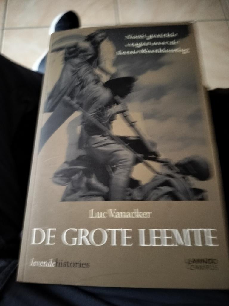 Luc Vanacker - De grote leemte, Boeken, Ophalen, Luc Vanacker