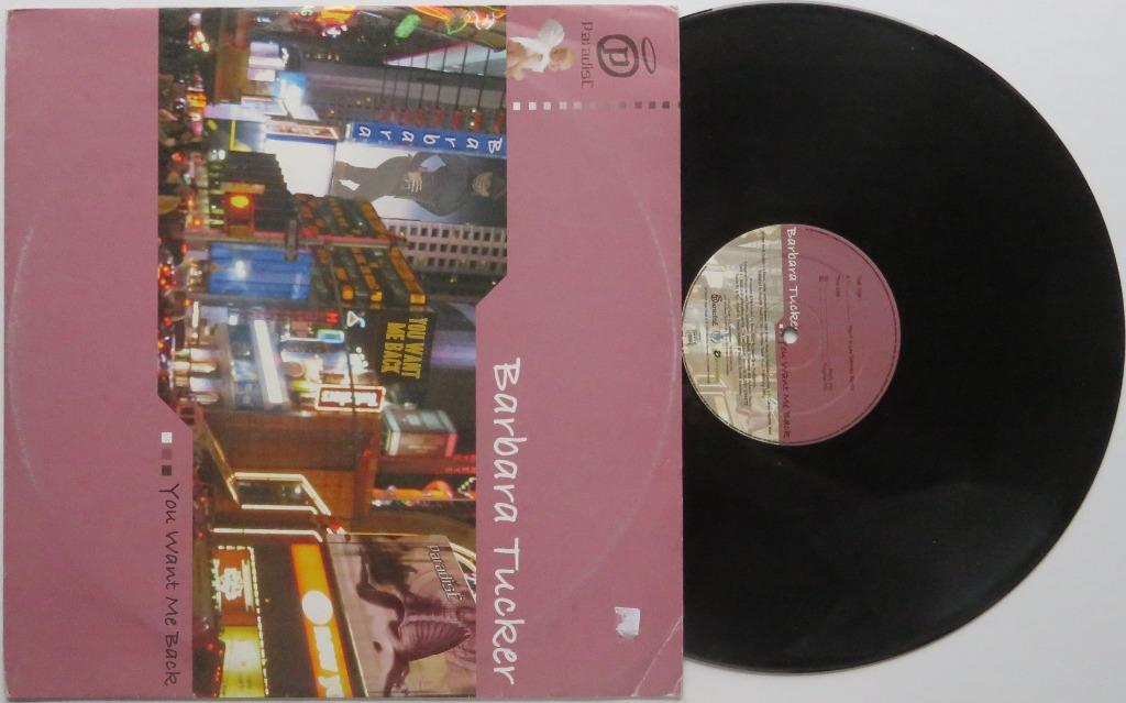 Barbara Tucker - You want me back. Maxi, Ophalen of Verzenden, Gebruikt, 12 inch, Overige genres